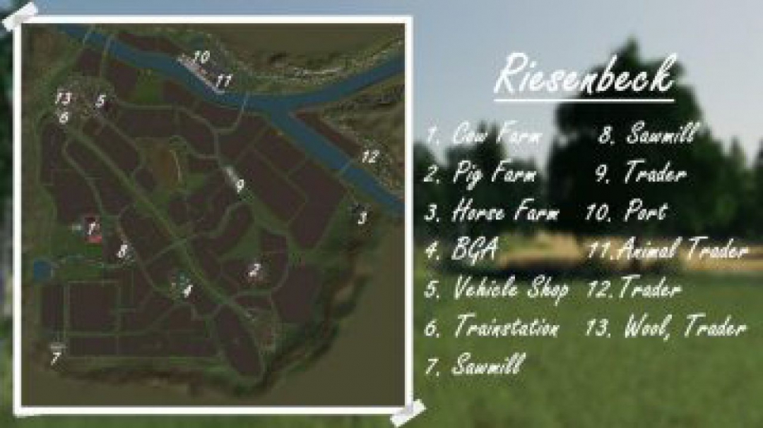 FS19 Riesenbeck Map v1.0.0.0