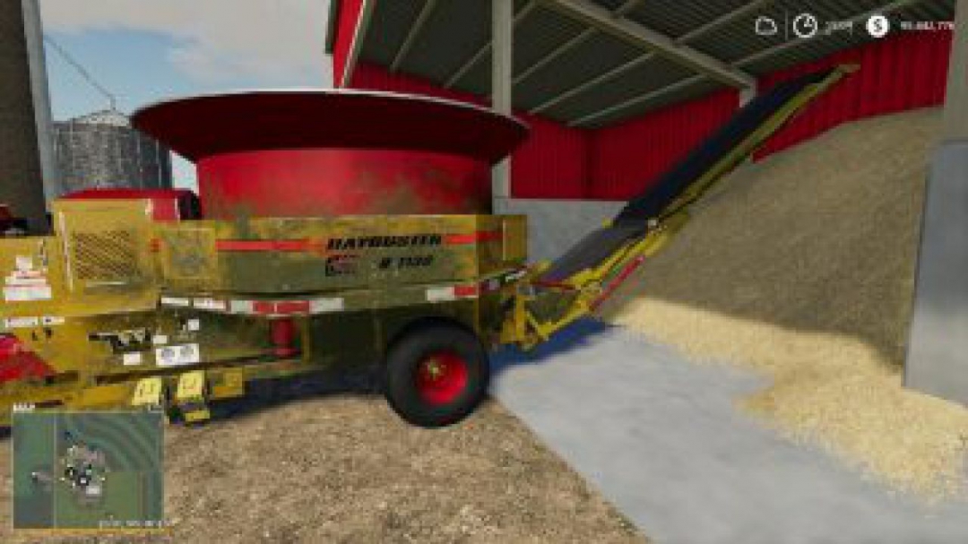 FS19 Haybuster H-1130 tub grinder v1.0.0.0