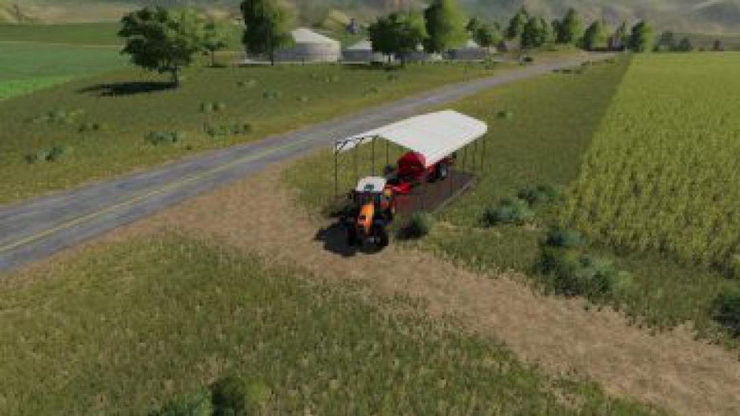 FS19 Homemade Vehicle Shelter v1.0.0.0