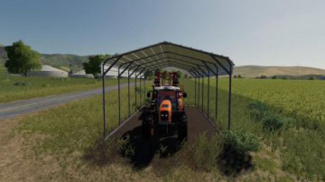 FS19 Homemade Vehicle Shelter v1.0.0.0