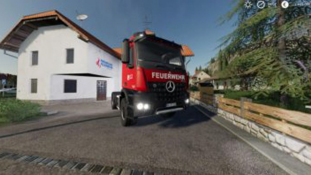 FS19 Mercedes Benz Fire Department Edition v1.1