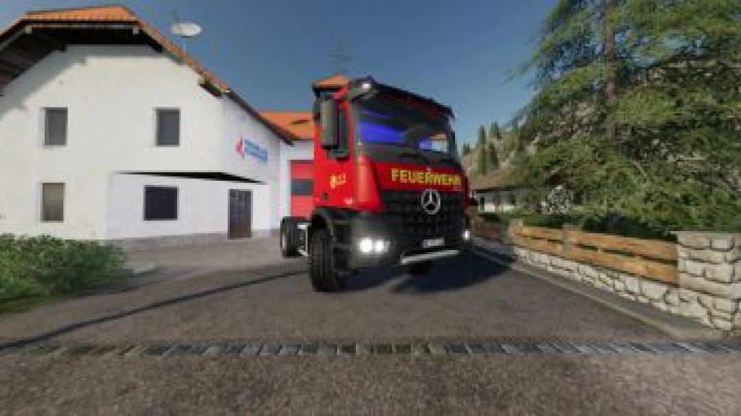 FS19 Mercedes Benz Fire Department Edition v1.1