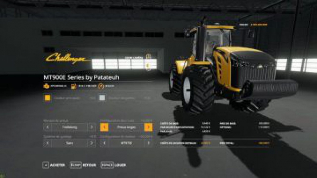 FS19 Upgraded Challenger MT900 v1.0.0.0