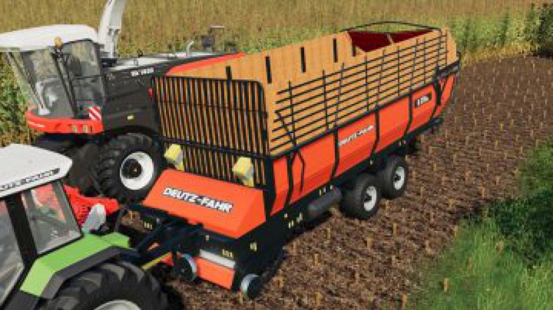 FS19 Old Forage Wagons Tandem v1.0.0.0