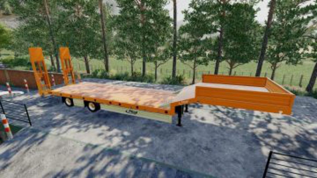 FS19 Fliegl Low Loader v1.0.0.0