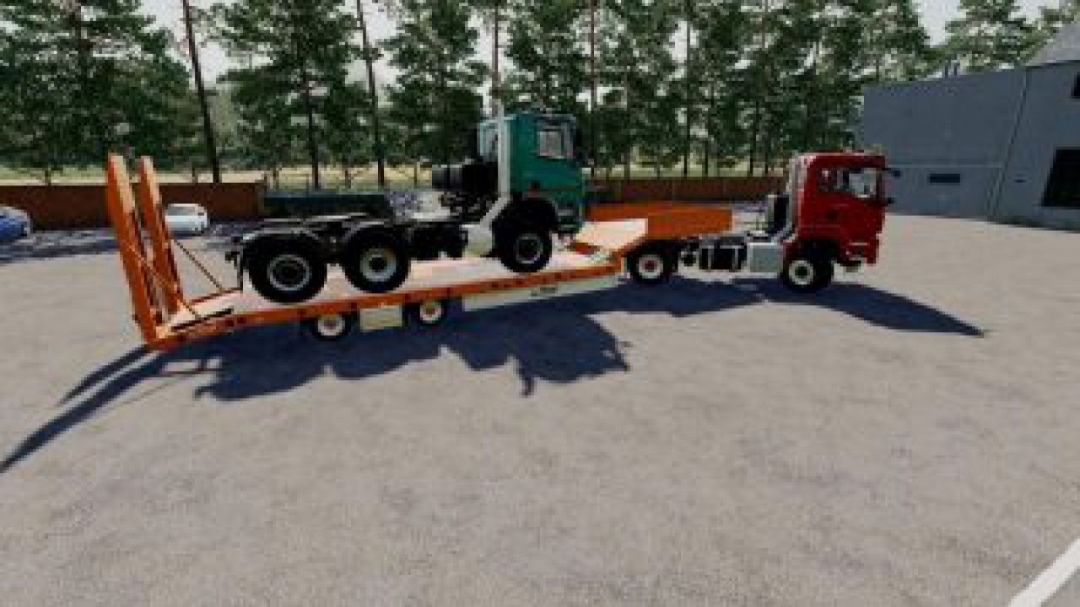 FS19 Fliegl Low Loader v1.0.0.0