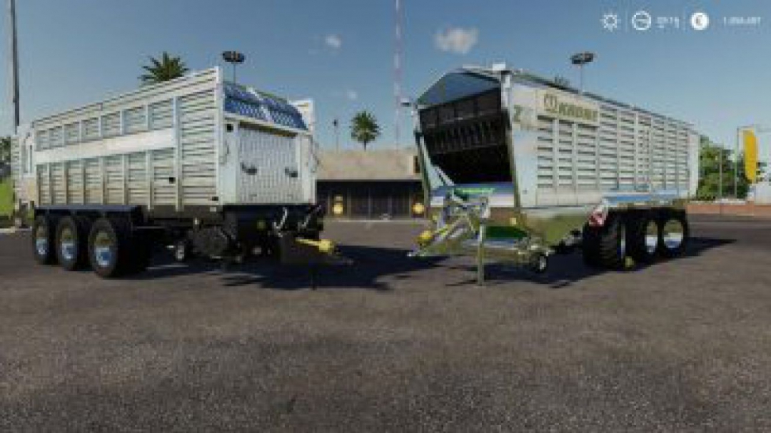 FS19 Self-loading wagon Modpack Color / Chrome Edtion v1.0