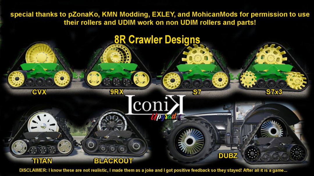 Iconik JD Tractors