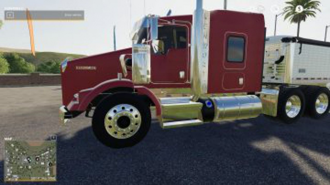 FS19 Kenworth T800 Truck v1.1