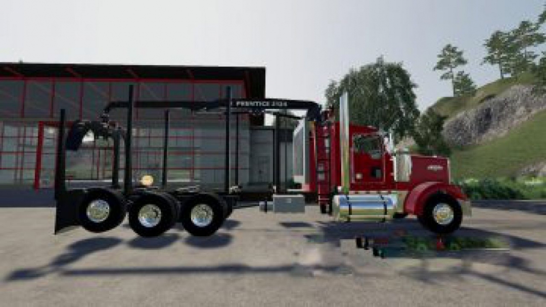 FS19 D3 Kenworth W900 Cab Mount v1.0.0.2