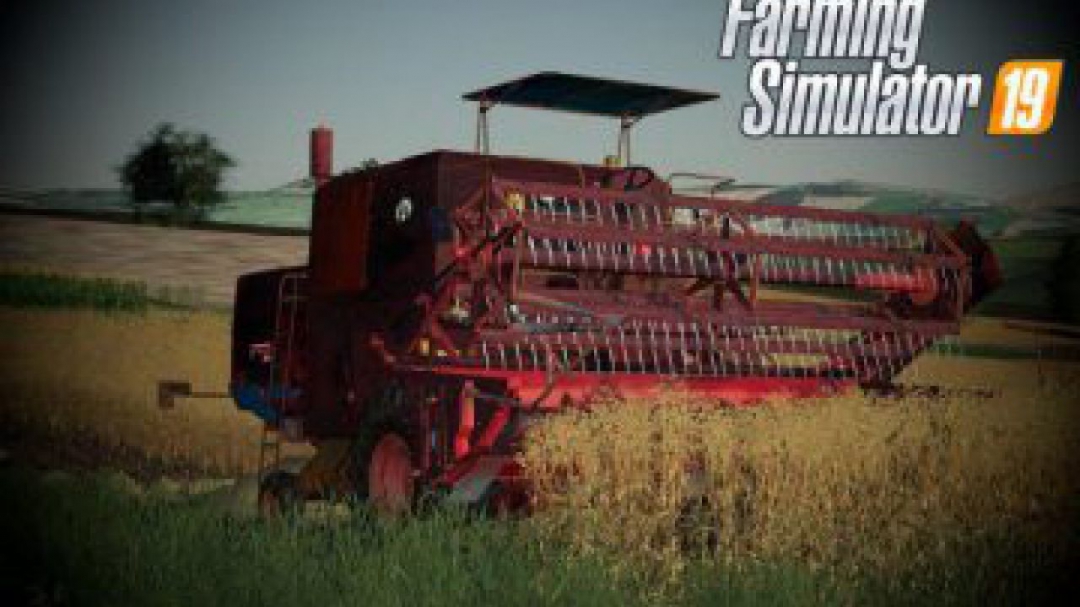 FS19 Bizon Z056 Bordowy v1.0.0.0