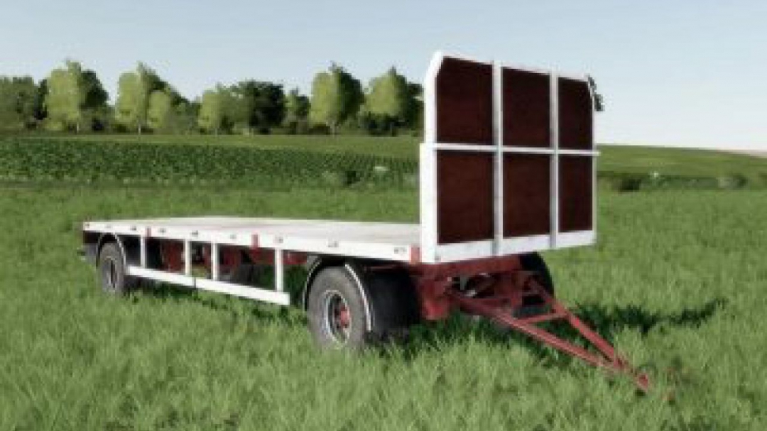 FS19 Homemade bale trailer SUN 2005 v1.0