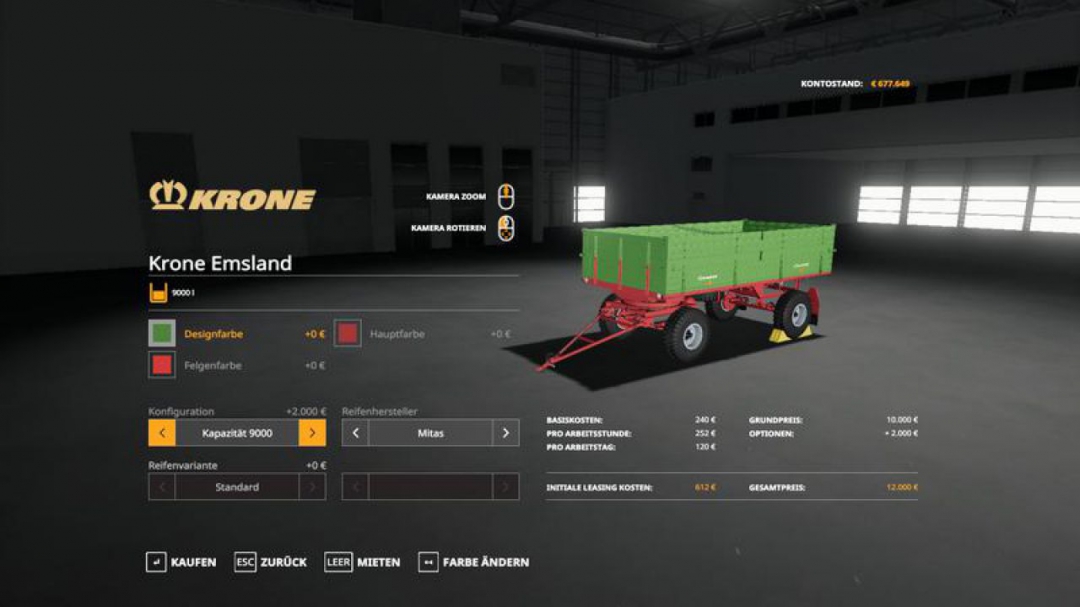 FS19 Krone Emsland v1.0.0.0