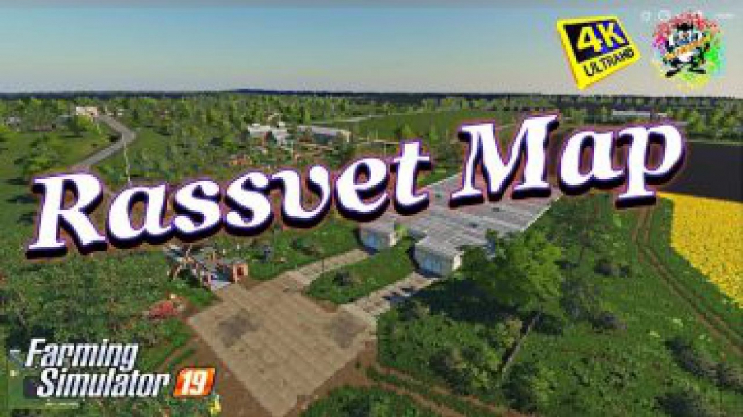 FS19 Rassvet Map v2.6.0.0