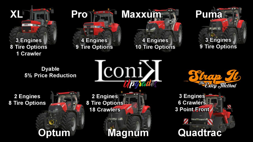 Iconik Case Tractors