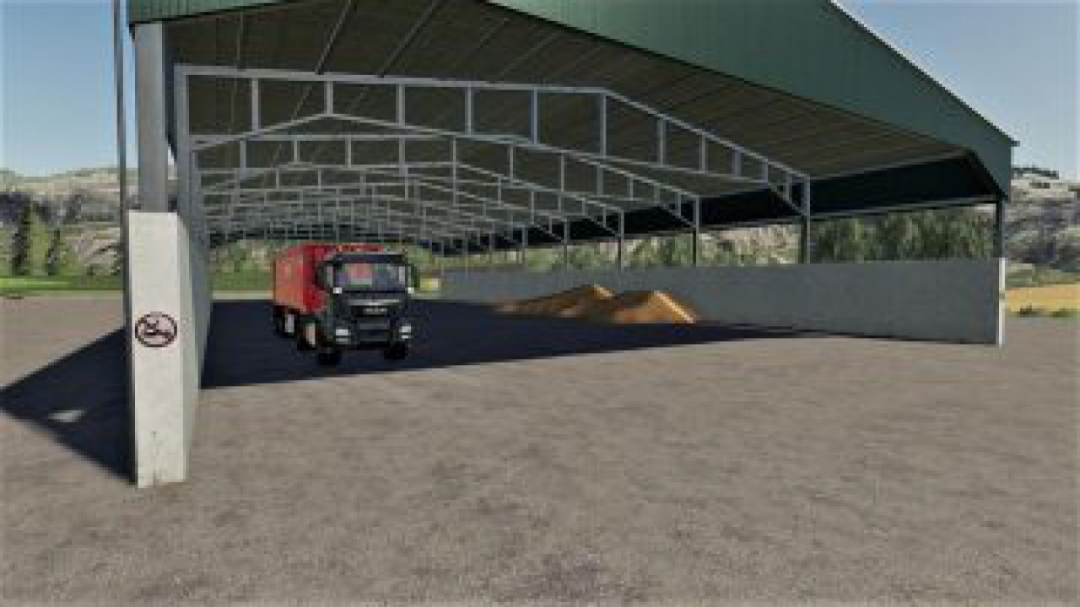 FS19 Placeable Grain Storage v1.0.0.0