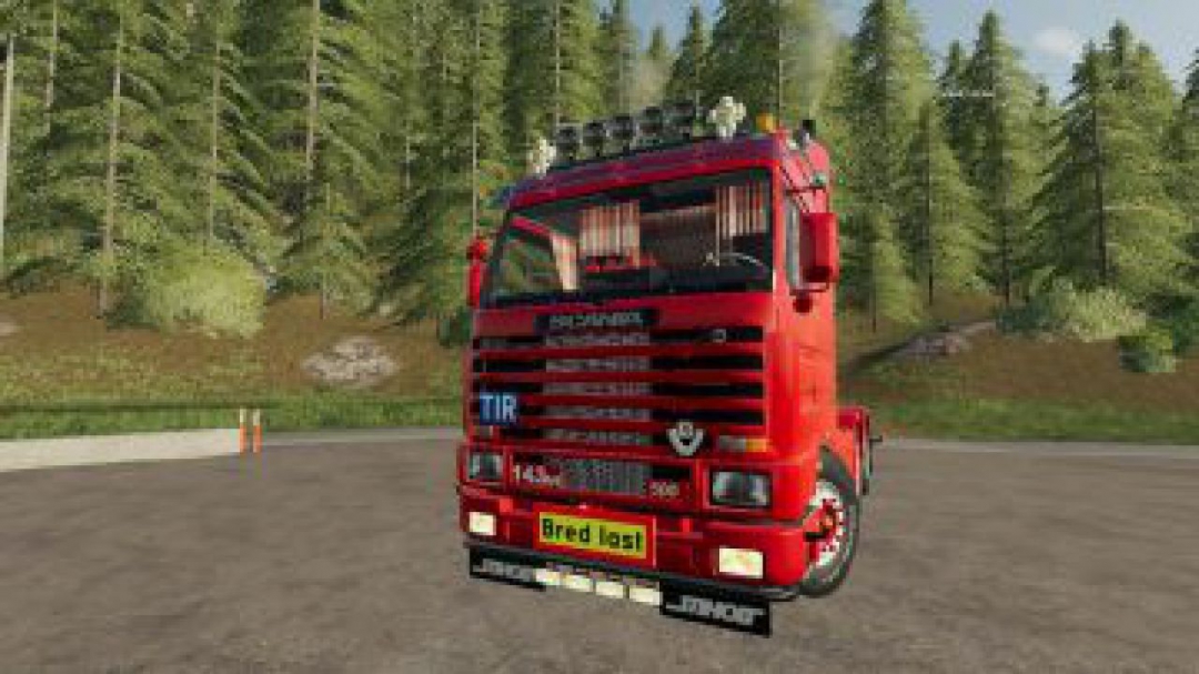 FS19 Scania 143 6×4 Swedish Edit v1.0