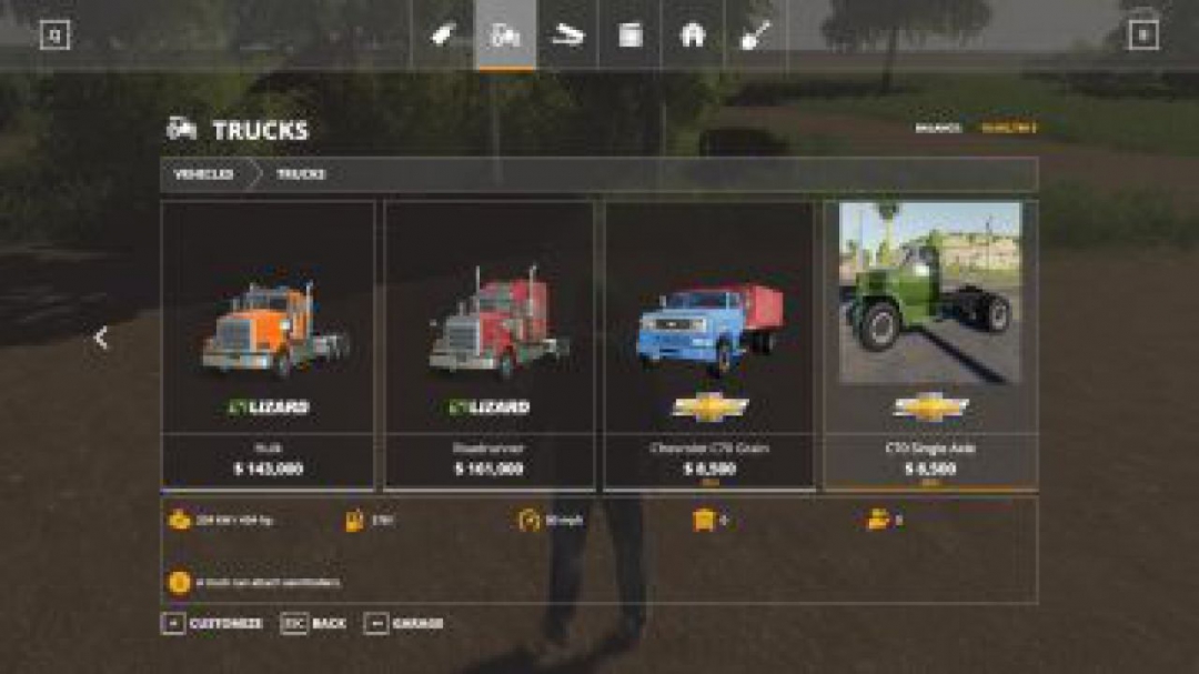 FS19 Chevy trucks v1.0