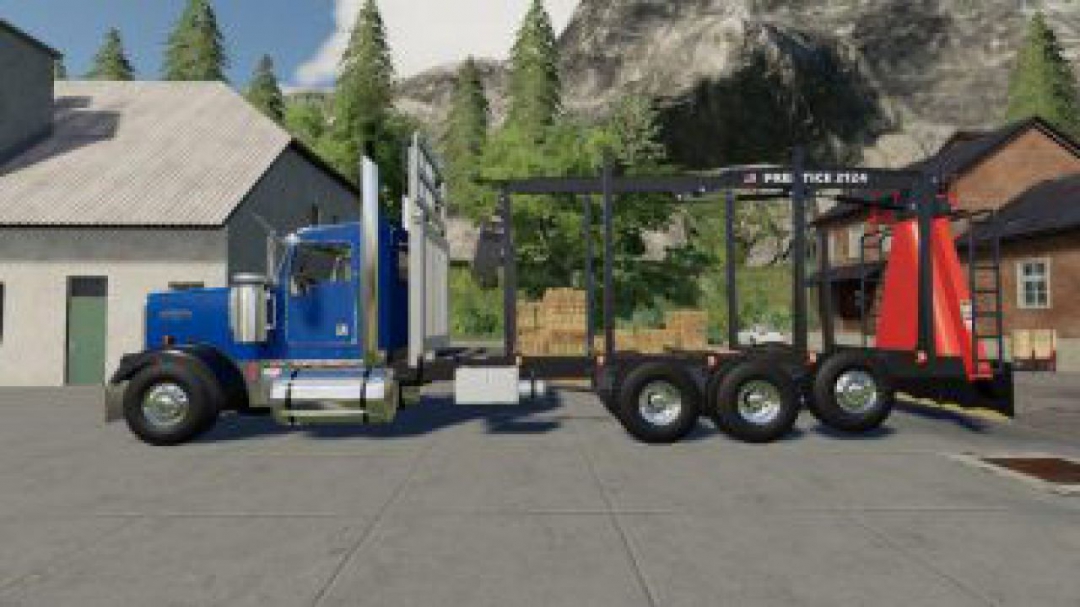 FS19 D3 Kenworth W900 Rear Mounted v1.0.0.2