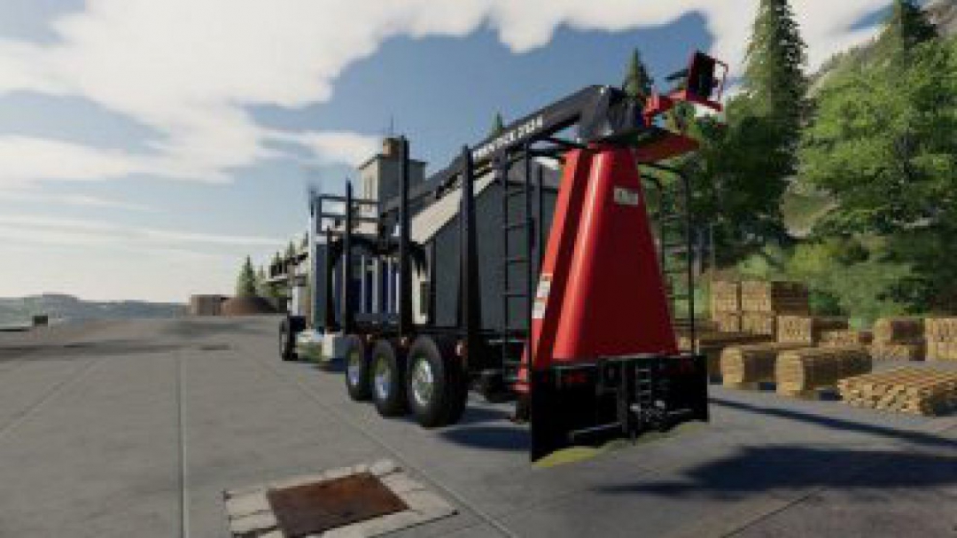 FS19 D3 Kenworth W900 Rear Mounted v1.0.0.2