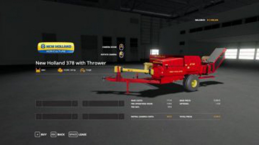 FS19 New Holland 378 Baler with Options v1.2.0.0