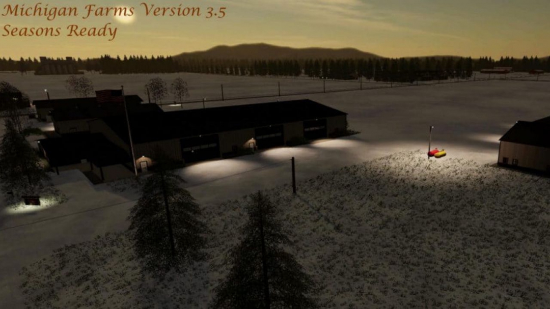 FS19 Michigan Map Seasons Ready v3.5