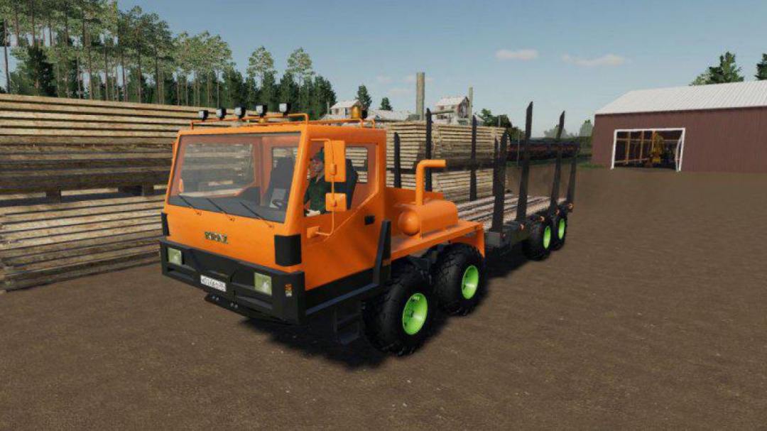 FS19 Kraz 7634HE LOGGING v1.0.0.0