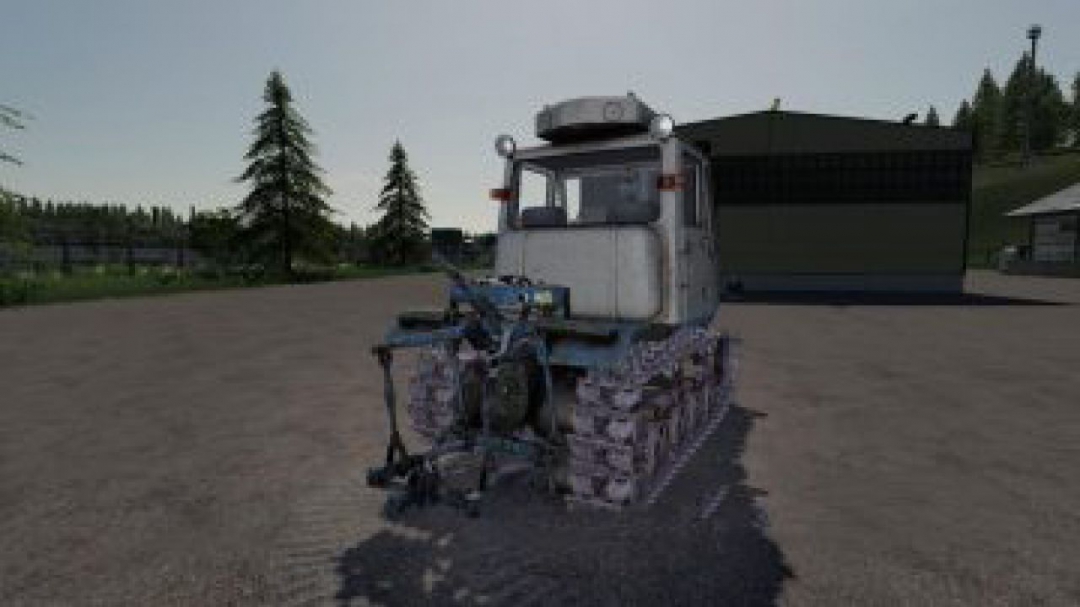 FS19 T-150 on tracked v1.0.0.0