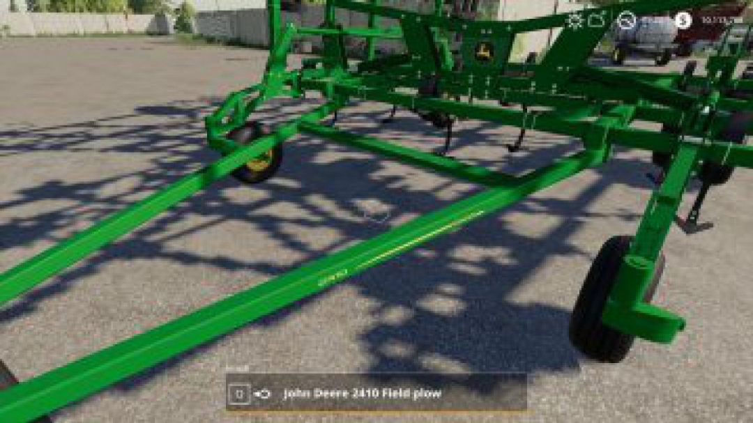 FS19 John Deere 2410 3 section plow V1.0