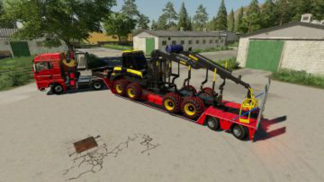 FS19 HJM Special Lowloader TLS39 v1.0.0.0