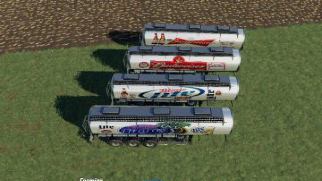 FS19 Pack Trailer Beer US v1.0.0.8