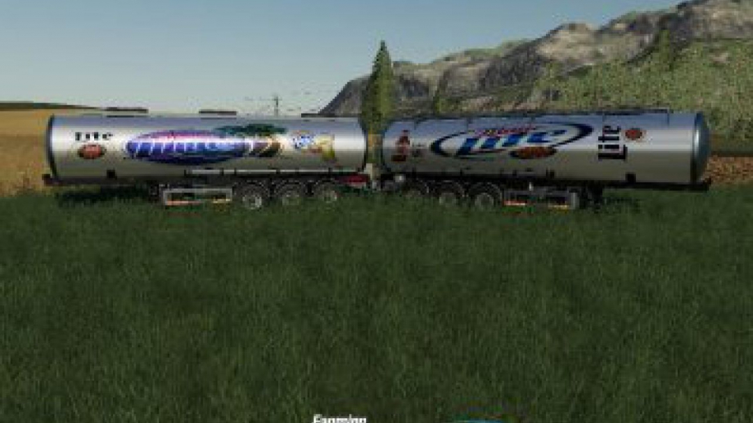 FS19 Pack Trailer Beer US v1.0.0.8