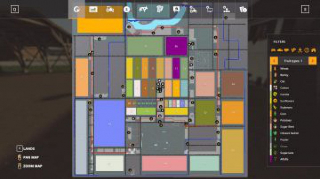 FS19 Canadian Production Map. 8x Season v2.0