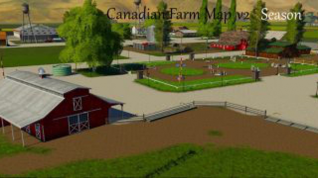 FS19 Canadian Farm map Season v2.0