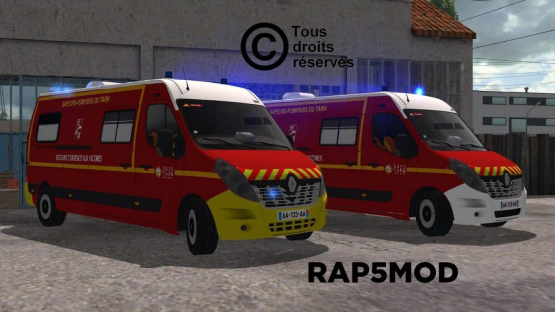 FS19 Renault Master SDIS81 v1.0