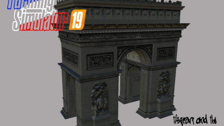 Trending mods today: FS19 Arc de Triomphe v1.0