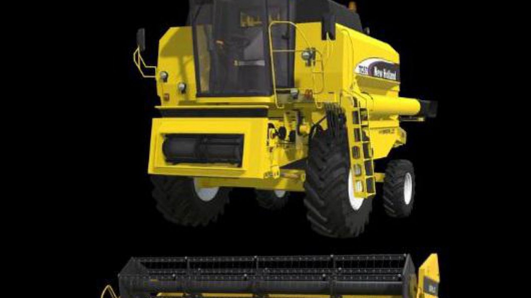 FS19 New Holland TC 57 + PLATAFORMA SUPER FLEX v1.0