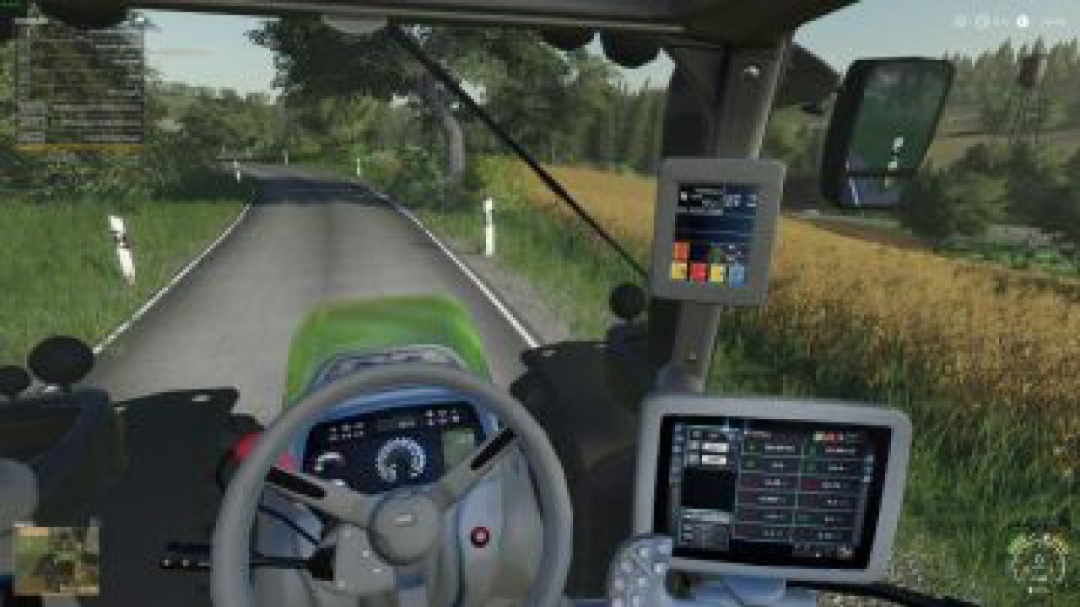 FS19 Deutz-Fahr Series 7 HD Interior v1.0.0.1