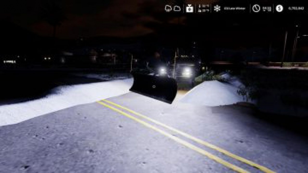 FS19 Chevy K30 dually snow plow v1.0