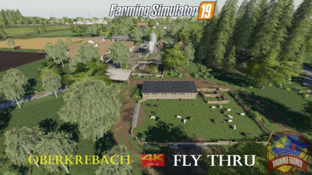 FS19 AutoDrive for Oberkrebach Map v1.0