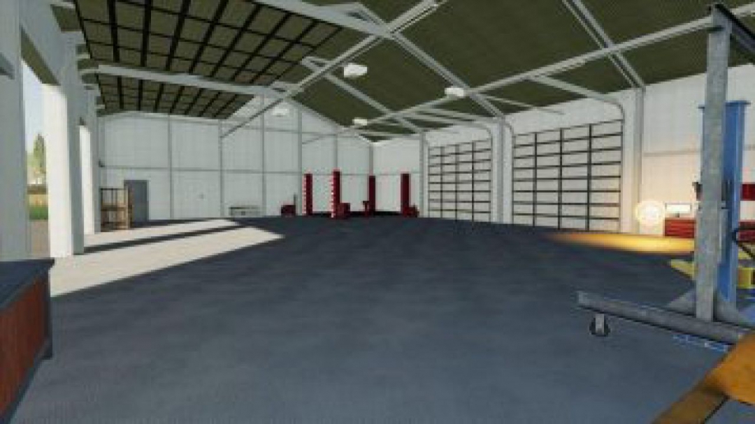 FS19 Hall with workshop v1.0.0.0