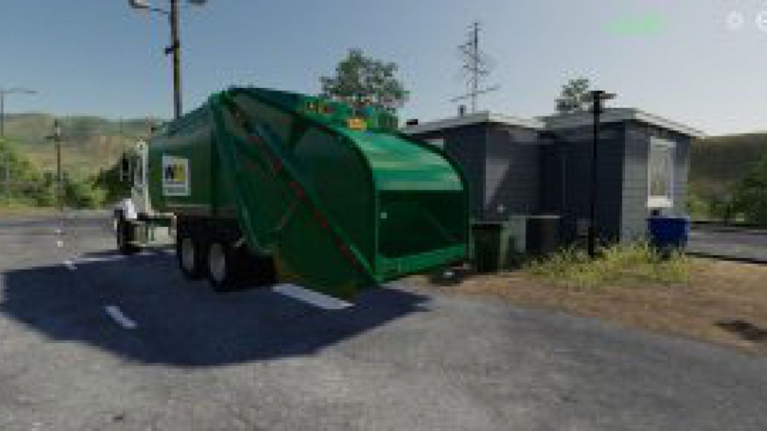 FS19 Freightliner F114SD Garbage Truck v1.0.0.0