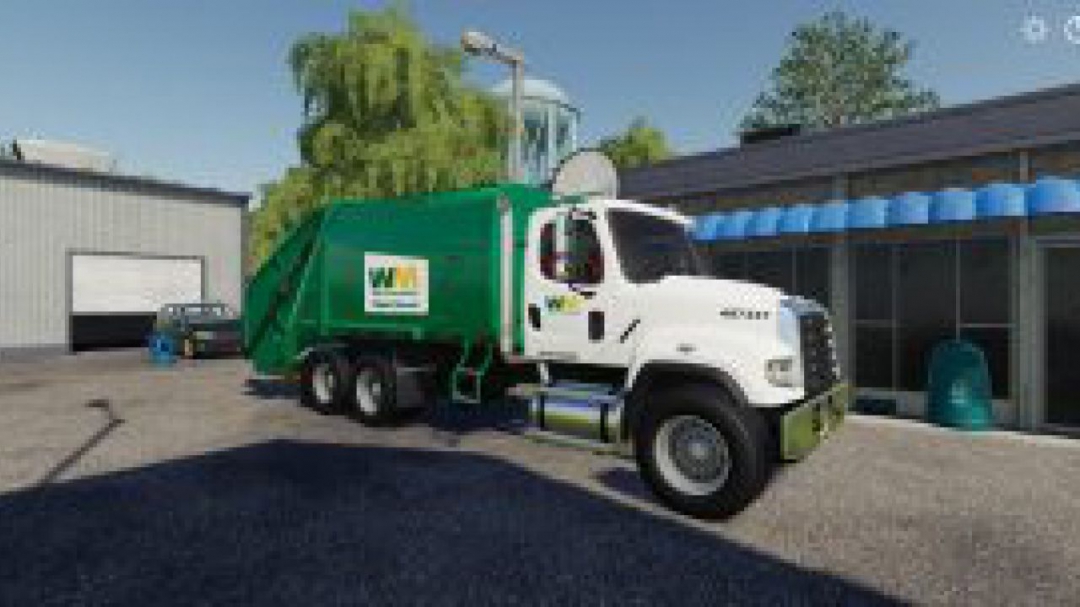 FS19 Freightliner F114SD Garbage Truck v1.0.0.0