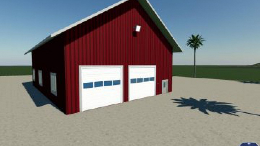 FS19 Large Garage v1.0