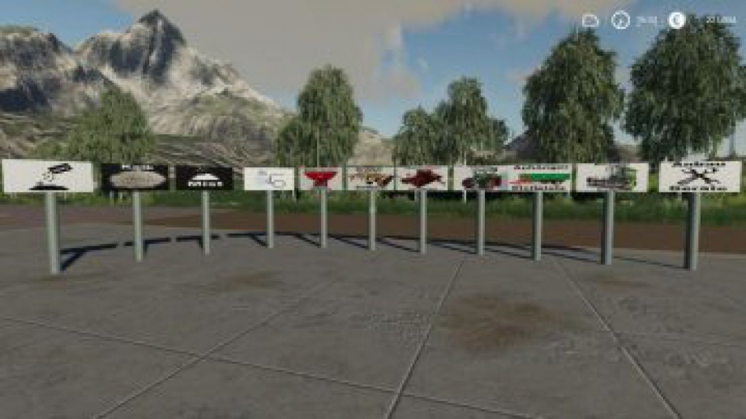 FS19 Signs v1.3.0 Final