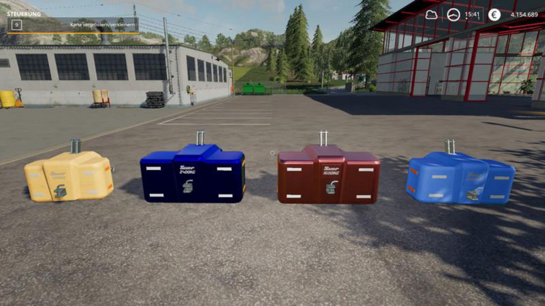 FS19 Weights pack nerd MP v1.0