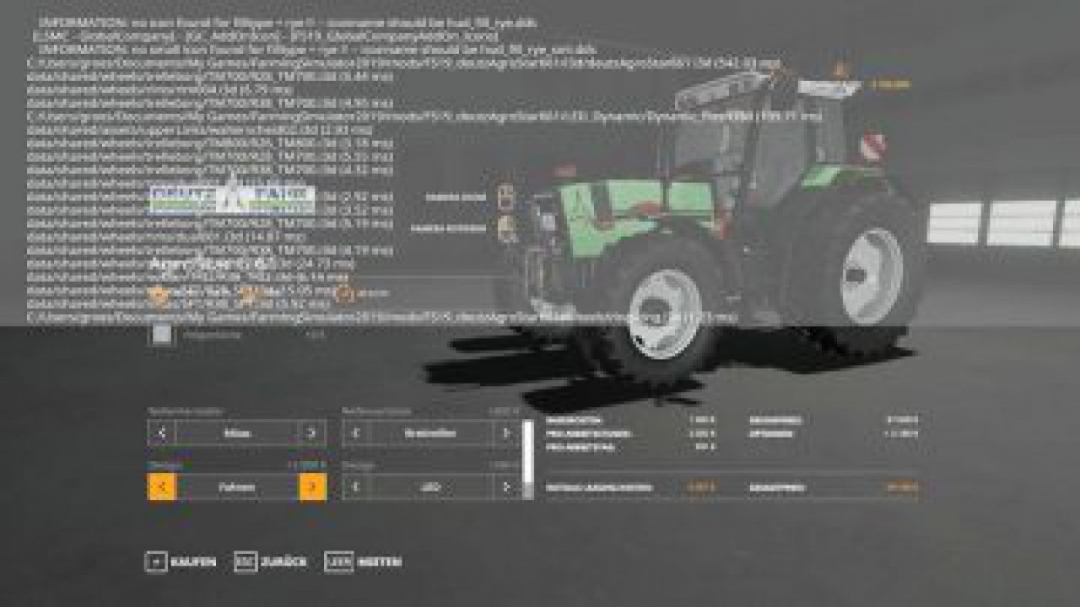 FS19 DEUTZ-FAHR Agrostar 6.6 v1.0.0.0