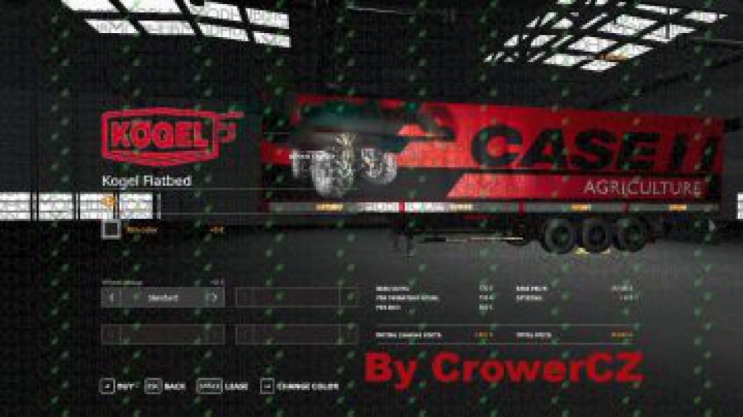 FS19 CASE IH KOGEL AUTOLOADER TRAILER v1.0