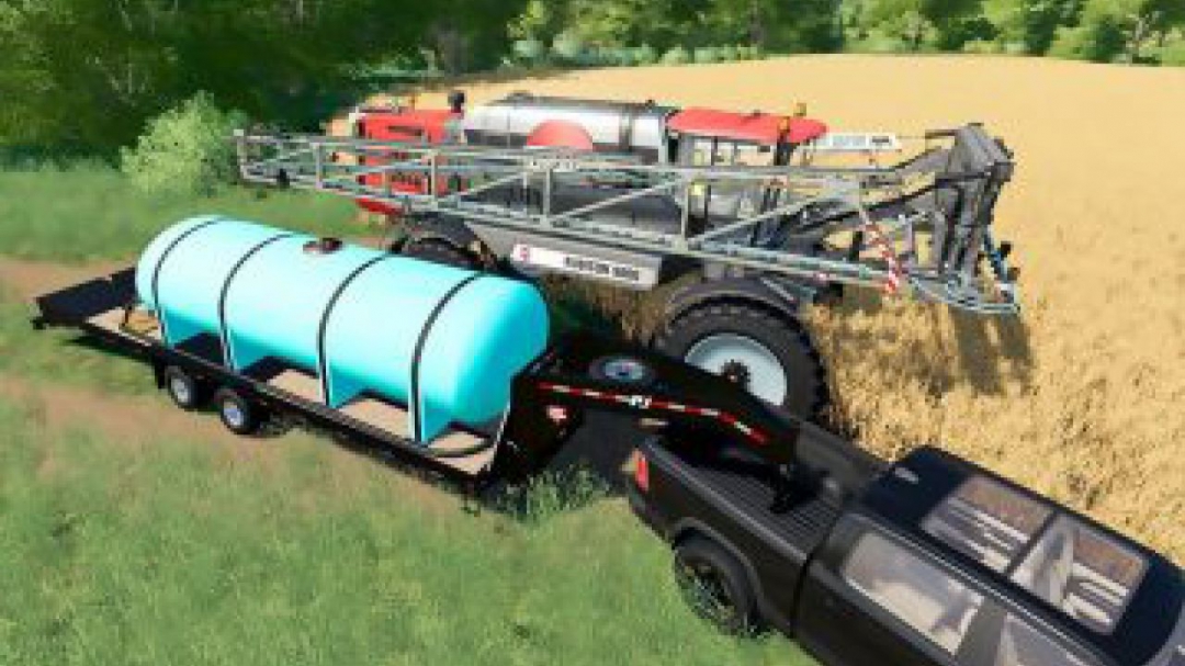 FS19 3 PJ Trailers (40FT, 24FT & Load Trail)