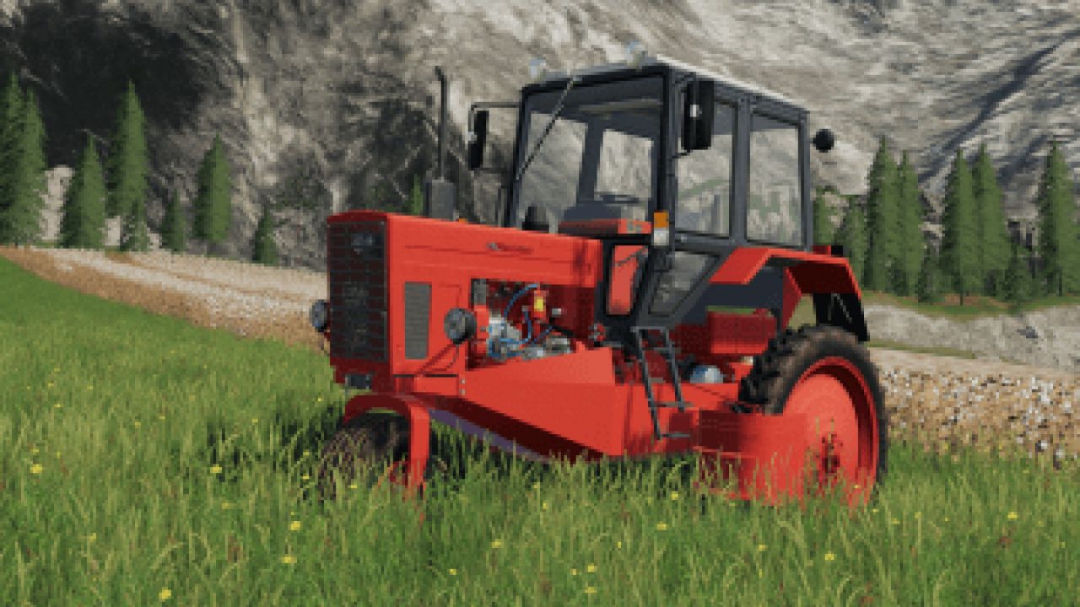 FS19 Harsvester MTZ80 for cotton